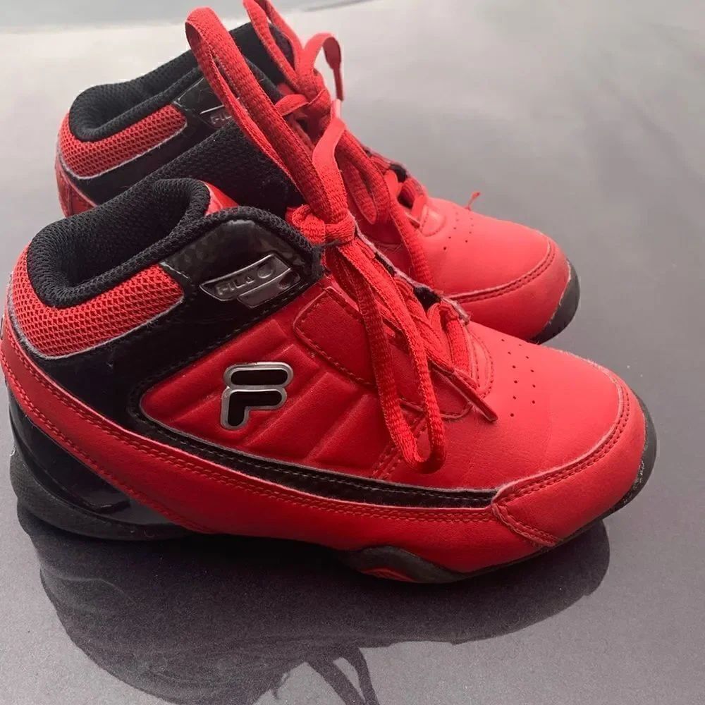 Take 50% OFF- Fila Boy’s Red Shoes, Size-11